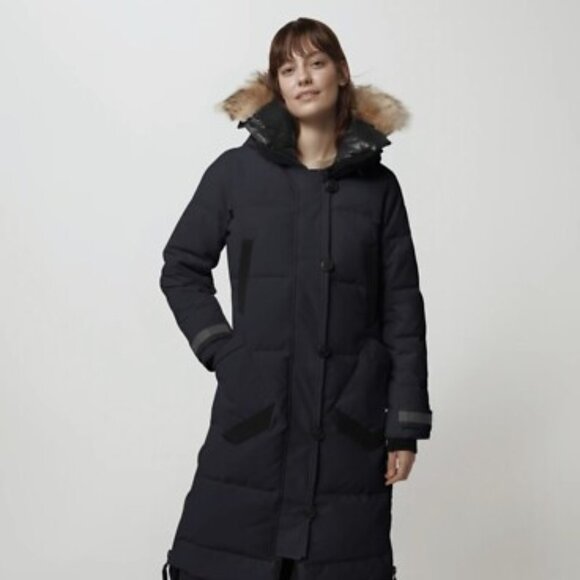NWT CANADA GOOSE ALDRIDGE PARKA BLACK LABEL SIZE XS - Picture 1 of 4